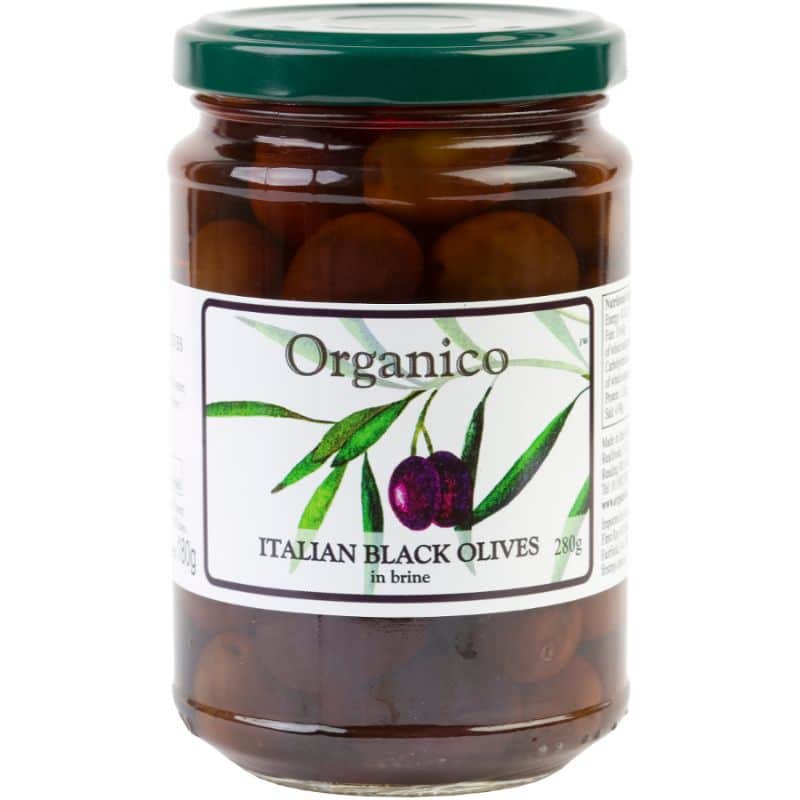 Organico Italian Black Olives