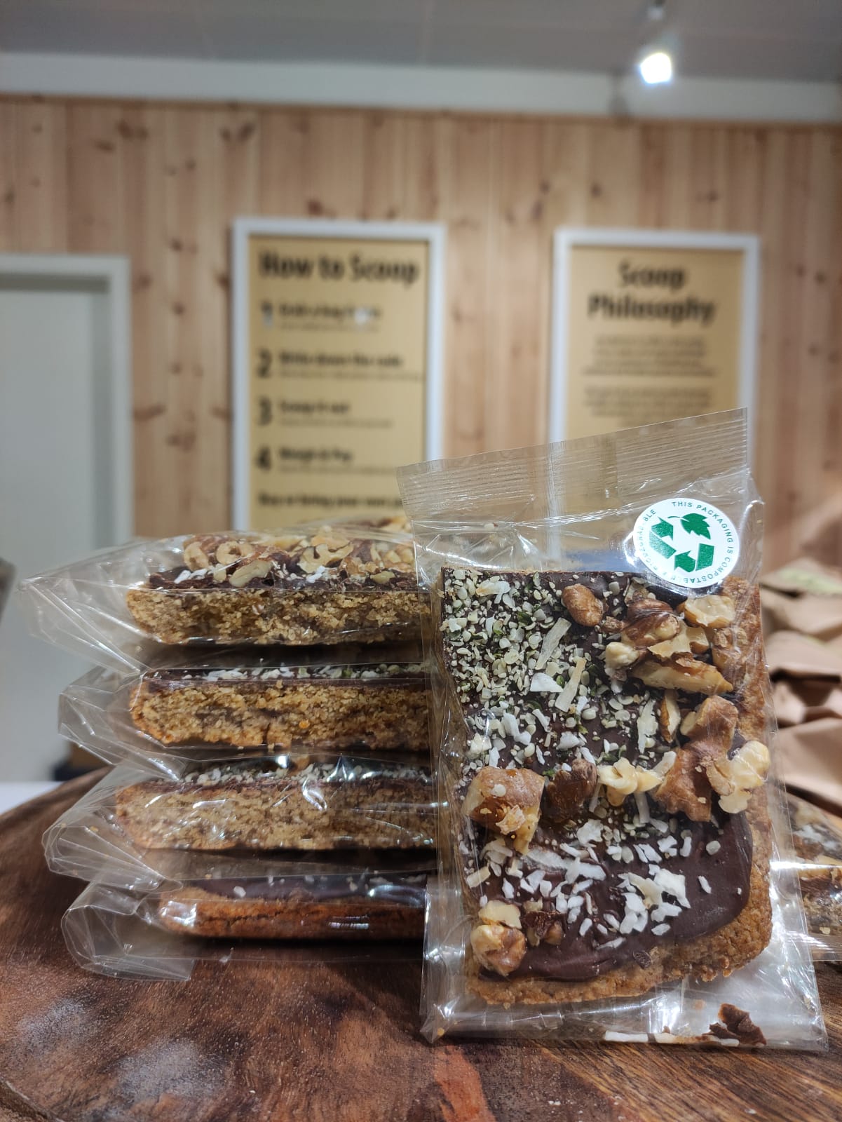 Activated Walnut & Hemp Seed Bars