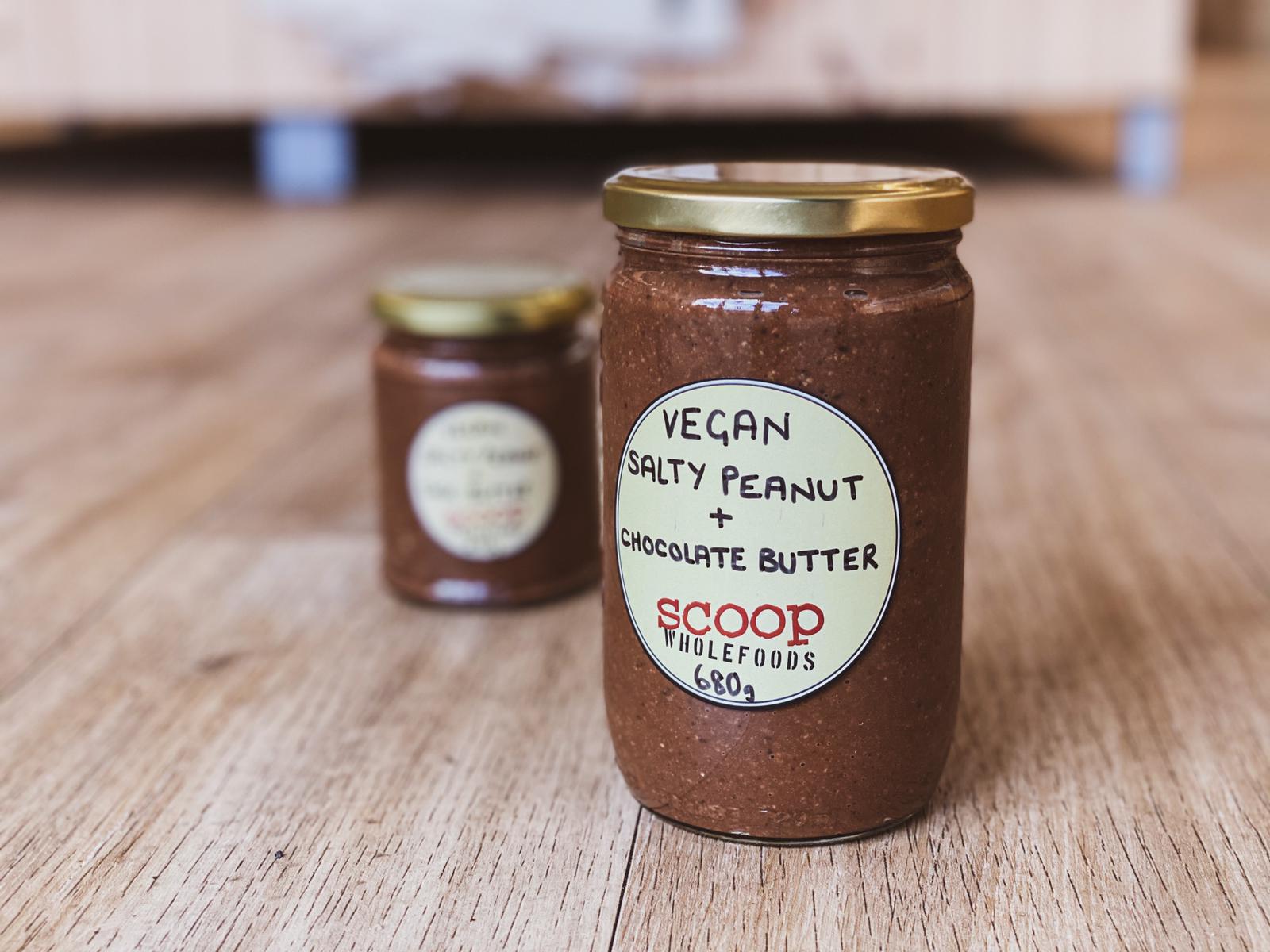 Vegan Salty Peanut & Chocolate Spread