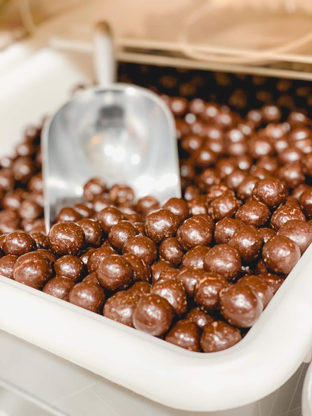 Vegan 'Maltesers' Scoop Wholefoods Bristol