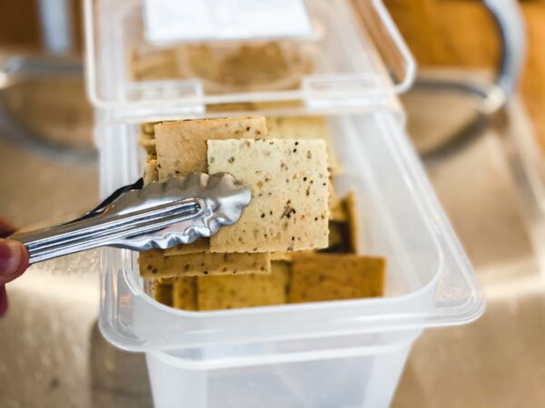 Yellow Pea Crackers